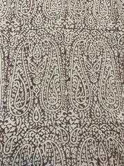 Linen fabric, Fabric by yard, Hand printed fabric, Block Print Fabric, Indian Fabric